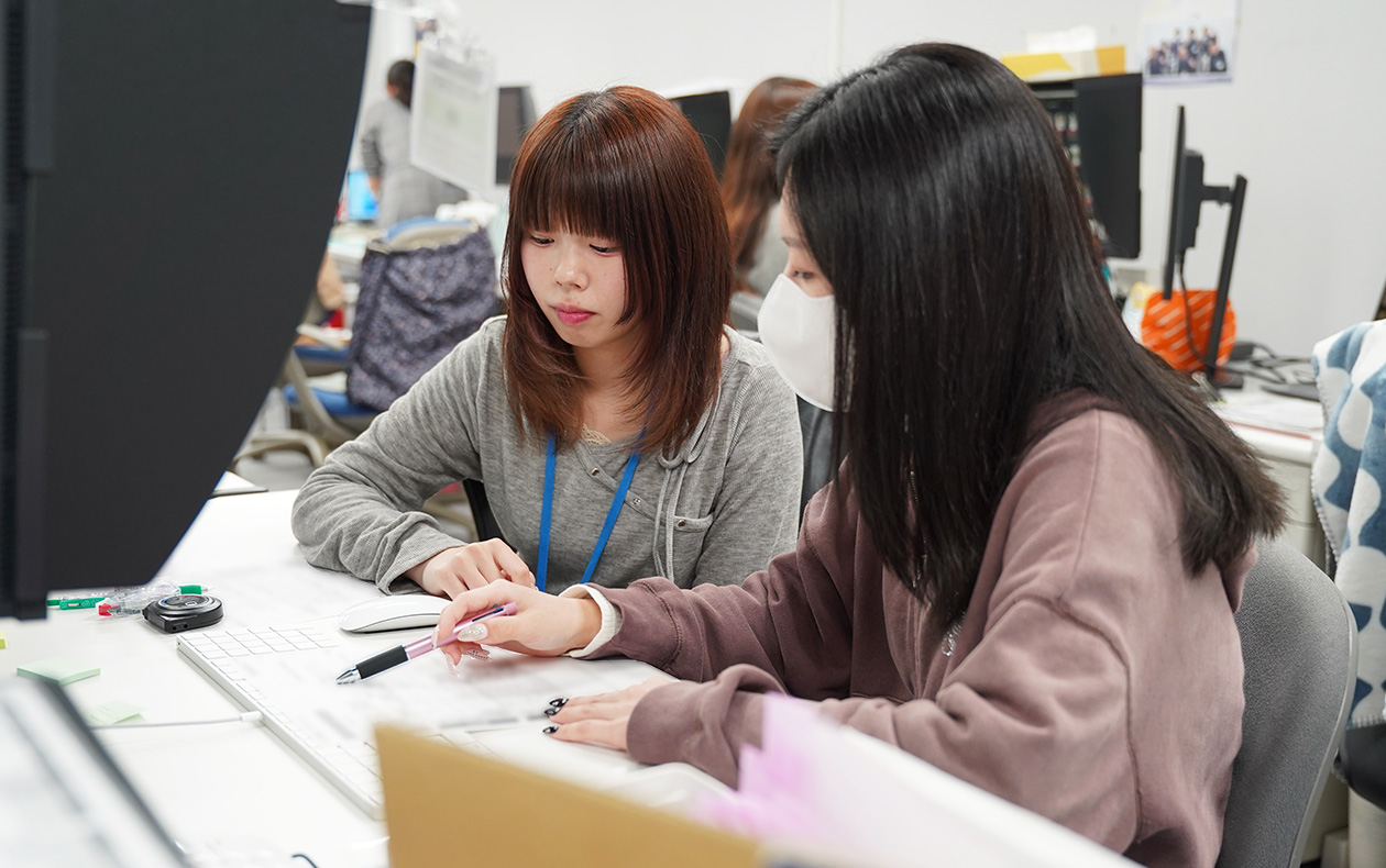 インタビュー風景